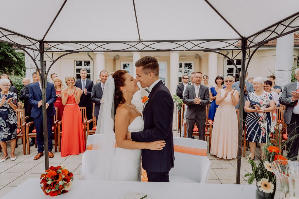 Hochzeitsfotos Parkcafe Theater am See Bad Saarow