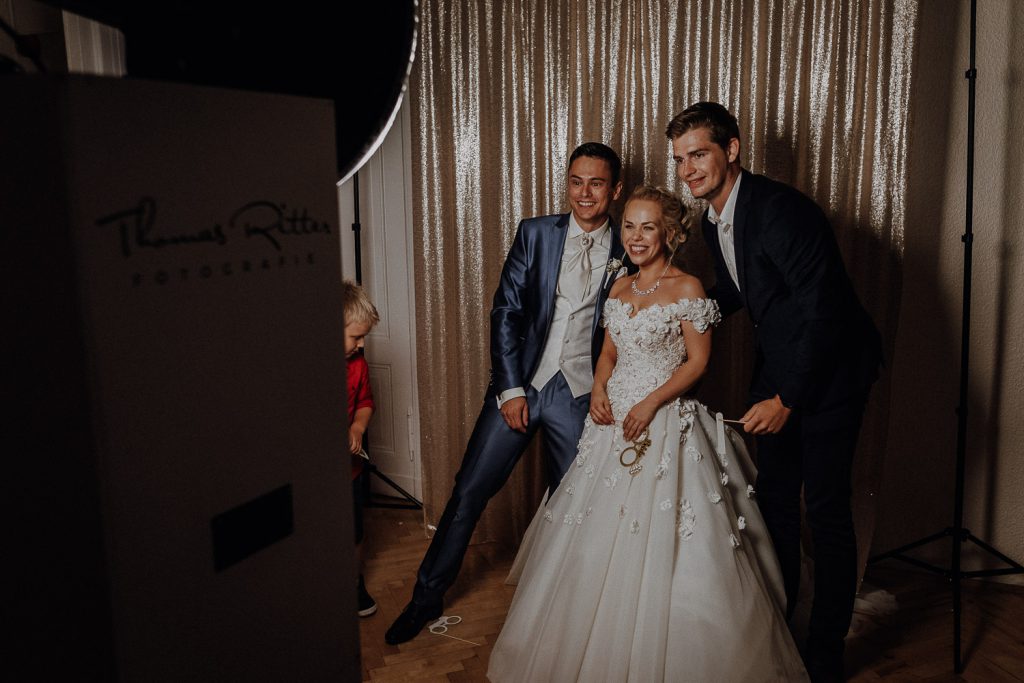 Hochzeit auf Schloss Wulkow Fotobox
